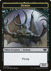 Demon (013/036) // Zombie (016/036) Double-sided Token [Commander 2014 Tokens] | Cracking-Singles