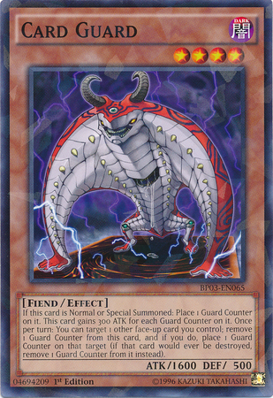 Card Guard [BP03-EN065] Shatterfoil Rare | Cracking-Singles