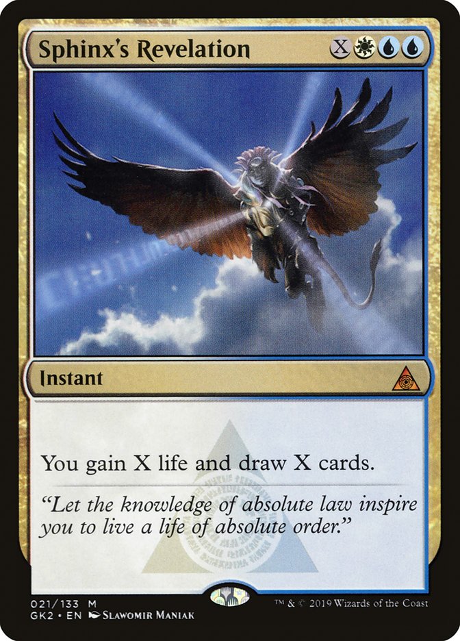 Sphinx's Revelation [Ravnica Allegiance Guild Kit] | Cracking-Singles