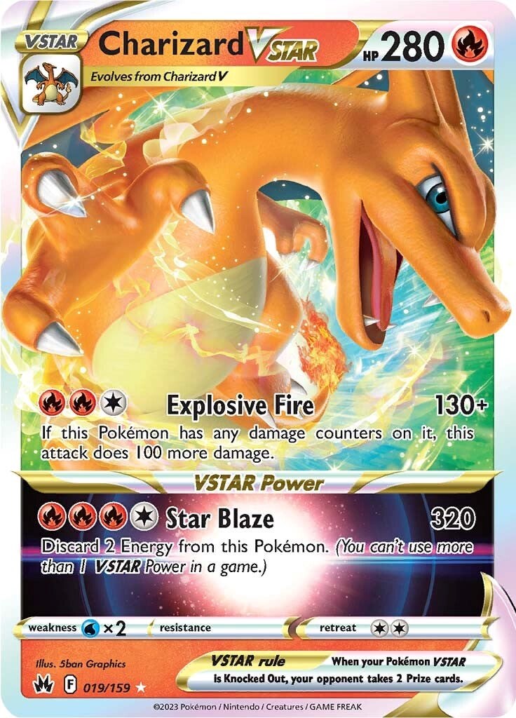 Charizard VSTAR (019/159) [Sword & Shield: Crown Zenith] | Cracking-Singles