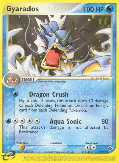 Gyarados (32/97) [EX: Dragon] | Cracking-Singles