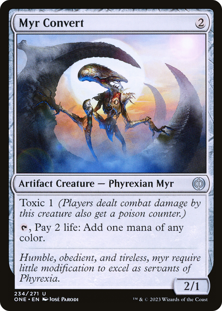 Myr Convert [Phyrexia: All Will Be One] | Cracking-Singles