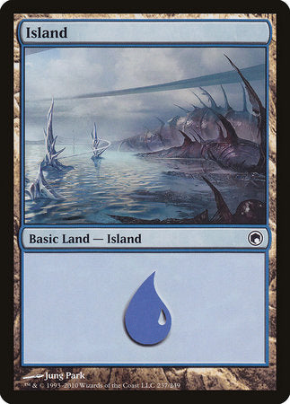 Island (237) [Scars of Mirrodin] | Cracking-Singles