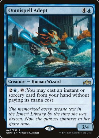 Omnispell Adept [Guilds of Ravnica] | Cracking-Singles