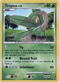 Tropius (52/111) (Staff Prerelease Promo) [Nintendo: Black Star Promos] | Cracking-Singles