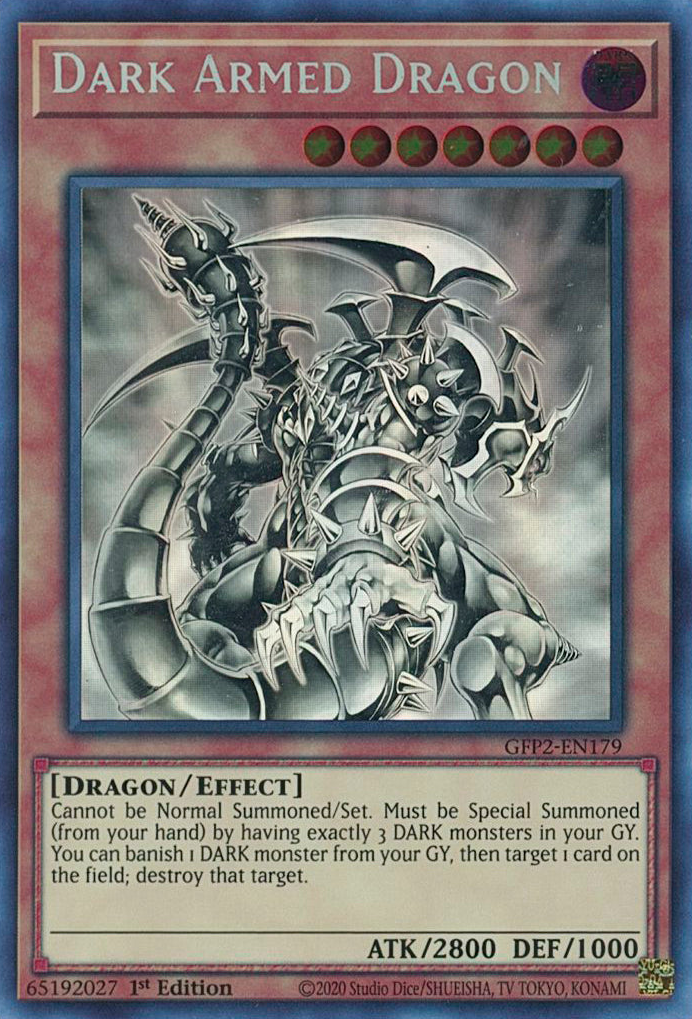 Dark Armed Dragon [GFP2-EN179] Ghost Rare | Cracking-Singles