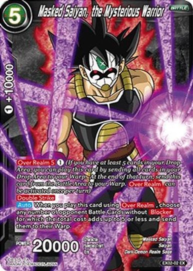 Masked Saiyan, the Mysterious Warrior (EX02-02) [Dark Demon's Villains] | Cracking-Singles