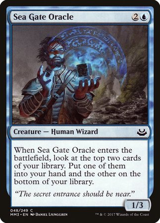 Sea Gate Oracle [Modern Masters 2017] | Cracking-Singles