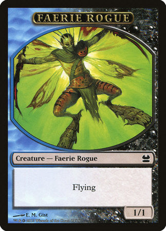 Faerie Rogue Token (Blue/Black) [Modern Masters Tokens] | Cracking-Singles