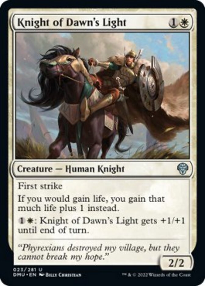 Knight of Dawn's Light [Dominaria United] | Cracking-Singles