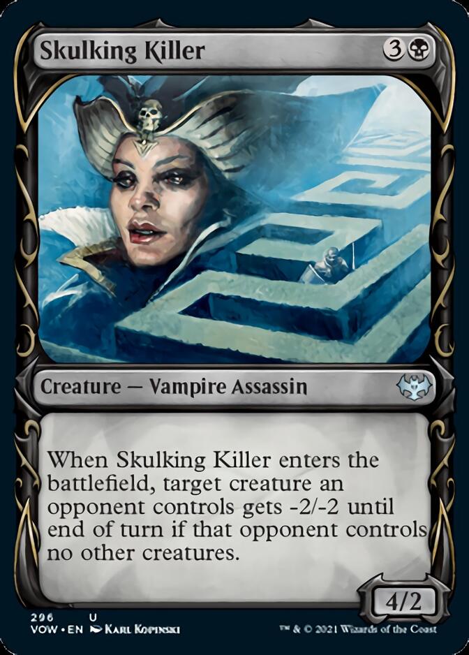 Skulking Killer (Showcase Fang Frame) [Innistrad: Crimson Vow] | Cracking-Singles