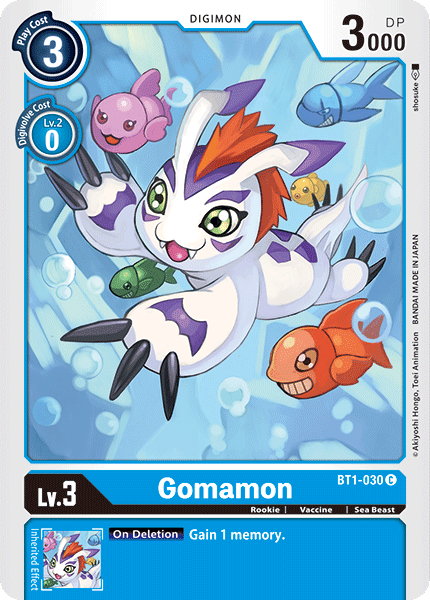 Gomamon [BT1-030] [Release Special Booster Ver.1.0] | Cracking-Singles