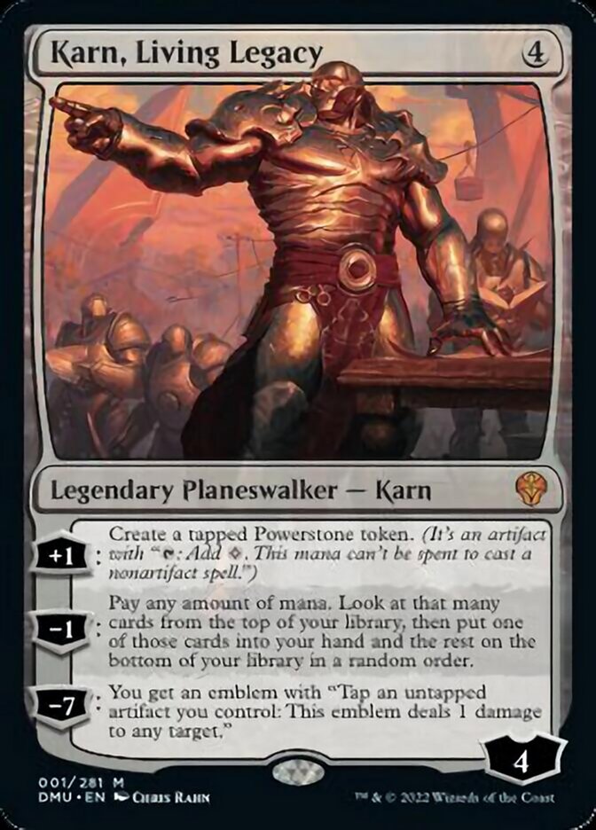 Karn, Living Legacy [Dominaria United] | Cracking-Singles