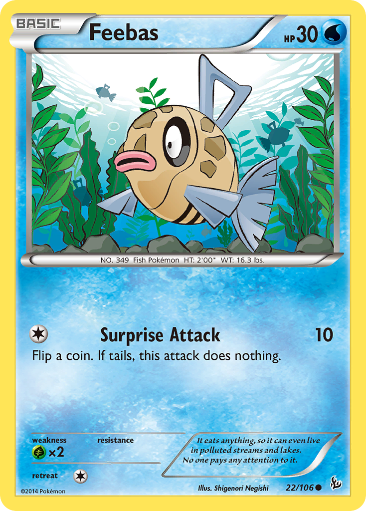 Feebas (22/106) [XY: Flashfire] | Cracking-Singles