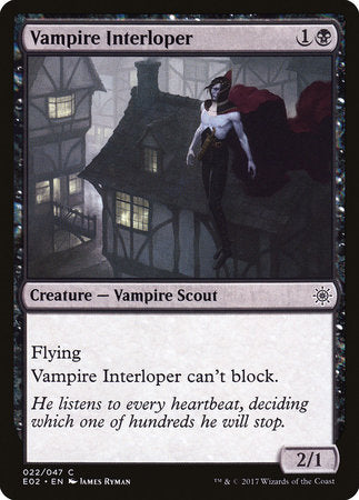 Vampire Interloper [Explorers of Ixalan] | Cracking-Singles