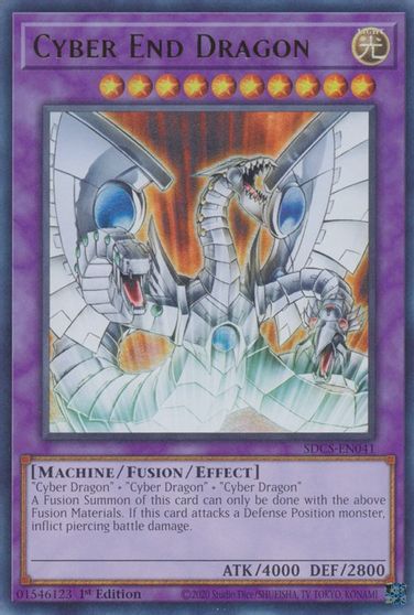 Cyber End Dragon [SDCS-EN041] Ultra Rare | Cracking-Singles