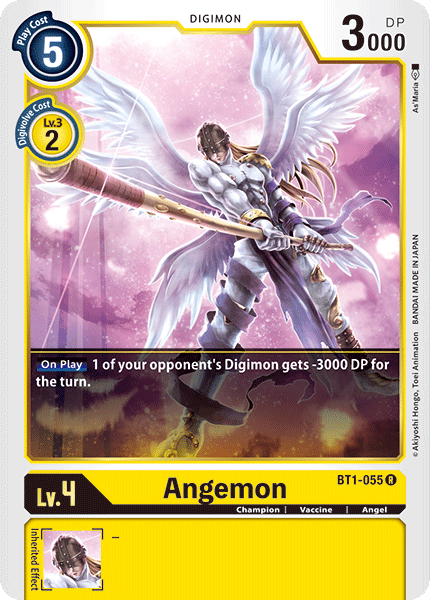 Angemon [BT1-055] [Release Special Booster Ver.1.0] | Cracking-Singles