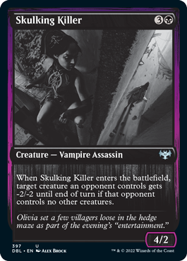 Skulking Killer [Innistrad: Double Feature] | Cracking-Singles