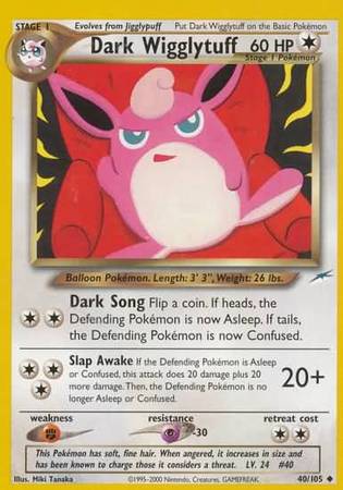 Dark Wigglytuff (40/105) [Neo Destiny Unlimited] | Cracking-Singles