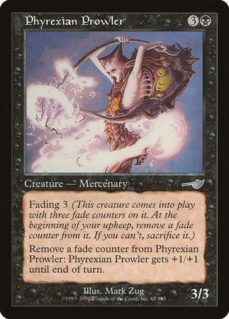 Phyrexian Prowler [Nemesis] | Cracking-Singles