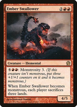 Ember Swallower [Theros] | Cracking-Singles