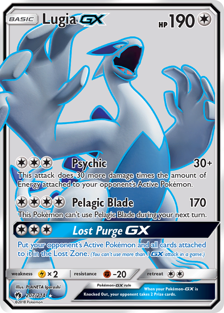 Lugia GX (207/214) [Sun & Moon: Lost Thunder] | Cracking-Singles