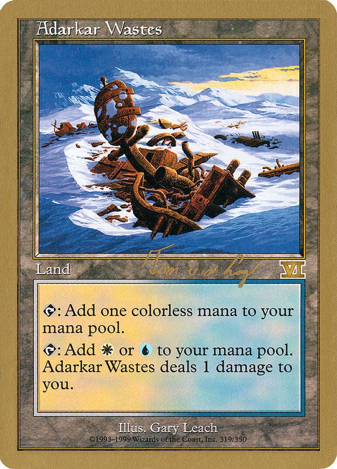 Adarkar Wastes (Tom van de Logt) [World Championship Decks 2000] | Cracking-Singles