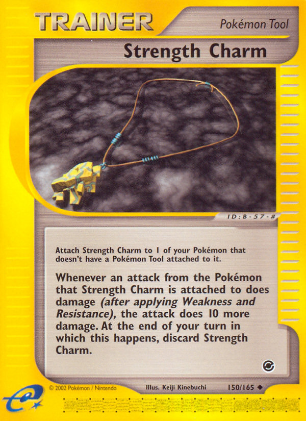 Strength Charm (150/165) [Expedition: Base Set] | Cracking-Singles