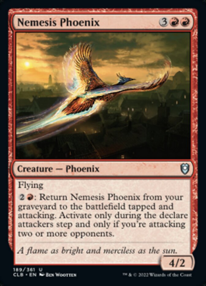 Nemesis Phoenix [Commander Legends: Battle for Baldur's Gate] | Cracking-Singles