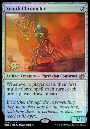 Zenith Chronicler [Phyrexia: All Will Be One Prerelease Promos] | Cracking-Singles