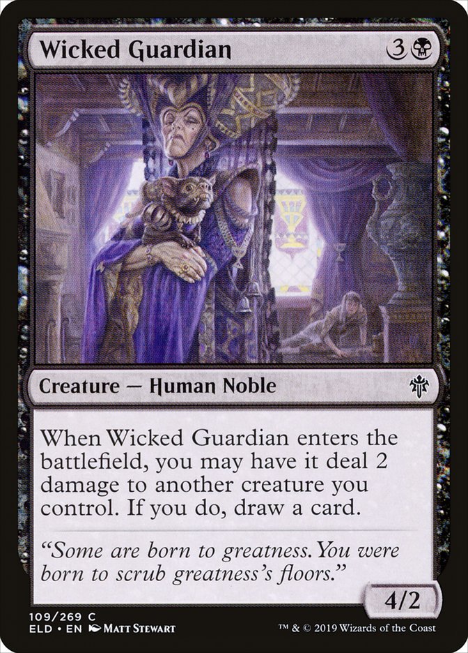 Wicked Guardian [Throne of Eldraine] | Cracking-Singles