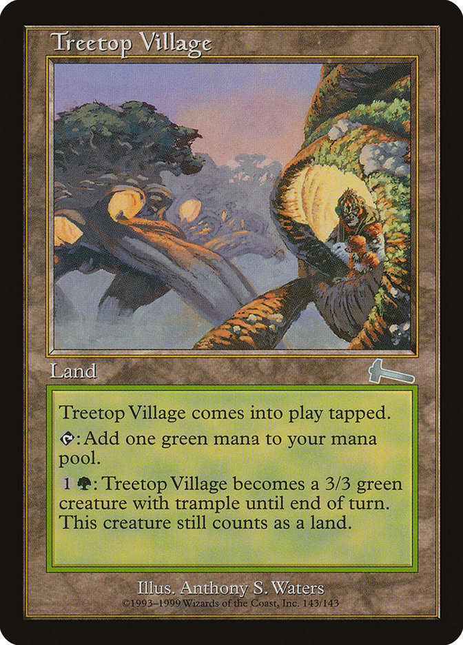 Treetop Village [Urza's Legacy] | Cracking-Singles