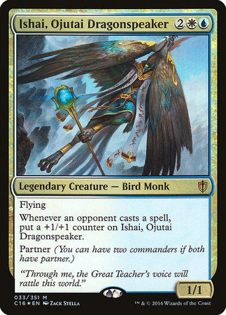 Ishai, Ojutai Dragonspeaker [Commander 2016] | Cracking-Singles