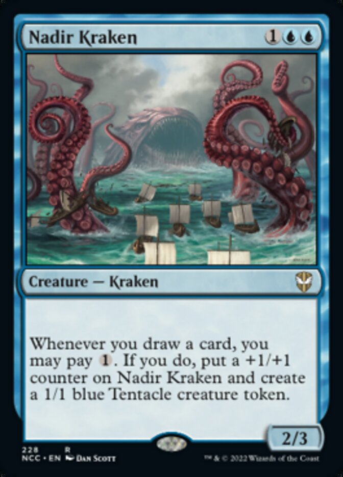 Nadir Kraken [Streets of New Capenna Commander] | Cracking-Singles