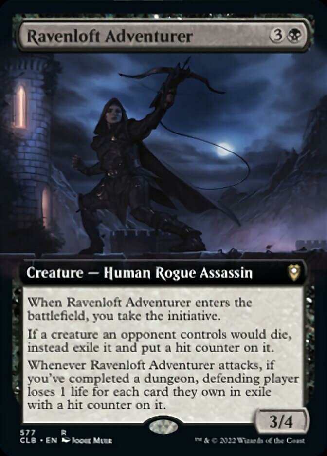 Ravenloft Adventurer (Extended Art) [Commander Legends: Battle for Baldur's Gate] | Cracking-Singles