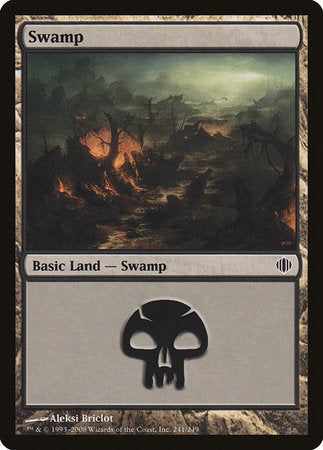 Swamp (241) [Shards of Alara] | Cracking-Singles