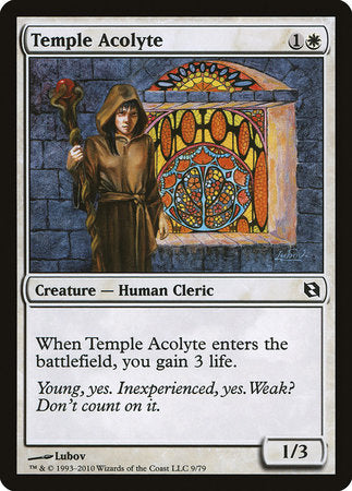 Temple Acolyte [Duel Decks: Elspeth vs. Tezzeret] | Cracking-Singles