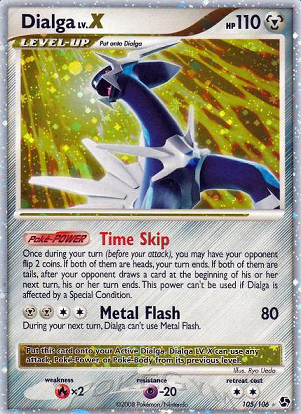 Dialga LV.X (105/106) [Diamond & Pearl: Great Encounters] | Cracking-Singles