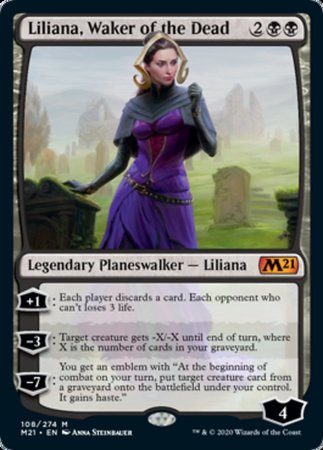 Liliana, Waker of the Dead [Core Set 2021] | Cracking-Singles