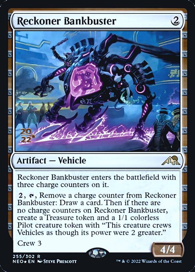 Reckoner Bankbuster [Kamigawa: Neon Dynasty Prerelease Promos] | Cracking-Singles