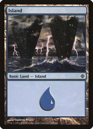 Island (235) [Rise of the Eldrazi] | Cracking-Singles