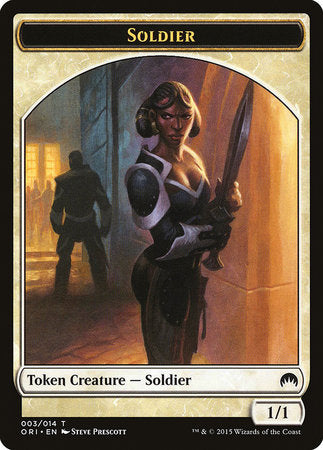 Soldier Token [Magic Origins Tokens] | Cracking-Singles