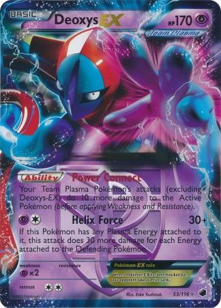 Deoxys EX (53/116) (Jumbo Card) [Black & White: Plasma Freeze] | Cracking-Singles