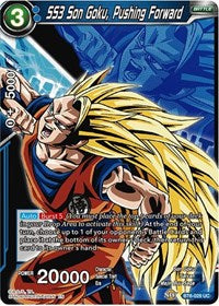 SS3 Son Goku, Pushing Forward [BT6-029] | Cracking-Singles