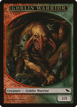 Goblin Warrior Token (Red/Green) [Shadowmoor Tokens] | Cracking-Singles