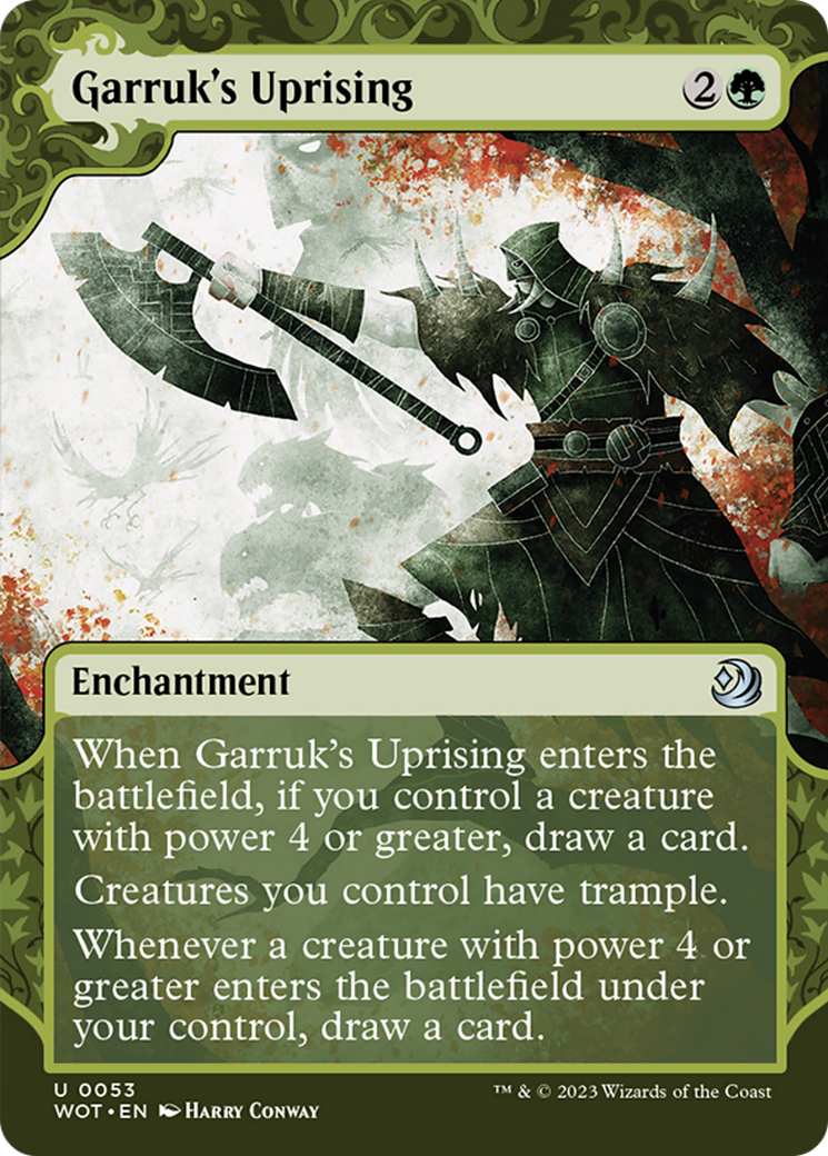 Garruk's Uprising [Wilds of Eldraine: Enchanting Tales] | Cracking-Singles