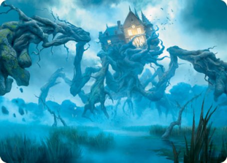 Creeping Inn Art Card [Innistrad: Midnight Hunt Art Series] | Cracking-Singles