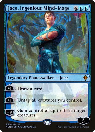 Jace, Ingenious Mind-Mage [Ixalan] | Cracking-Singles