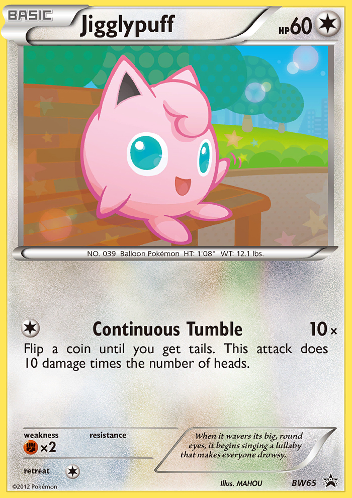 Jigglypuff (BW65) [Black & White: Black Star Promos] | Cracking-Singles