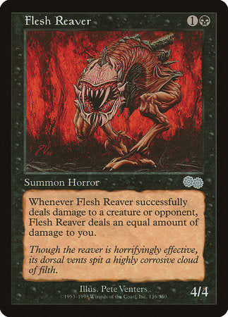 Flesh Reaver [Urza's Saga] | Cracking-Singles